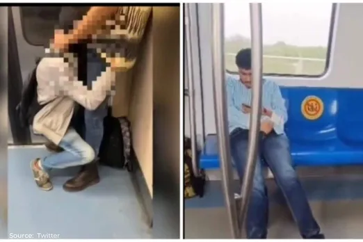 Truth of sexual act video filmed in Delhi metro