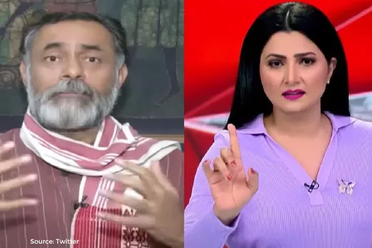 Why Chitra Tripathi and Yogendra Yadav fighting on Twitter?