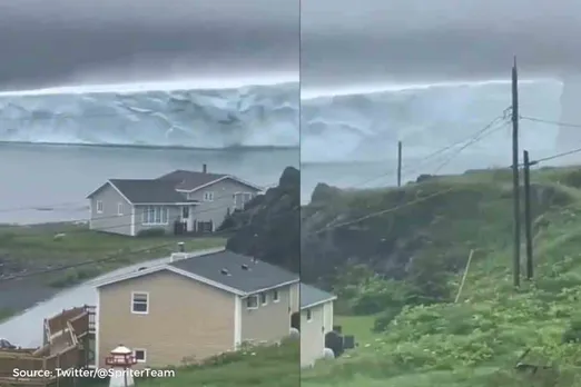 Video: A giant iceberg has sailed to Canadian island of Newfoundland