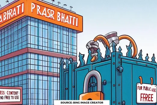 Why Prasar Bharti's content is not free to use?