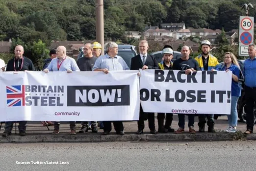 Tata Steel protest: Workers demand job security amid decarbonization efforts