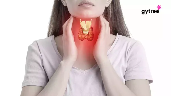 Thyroid disease symptoms in women.
