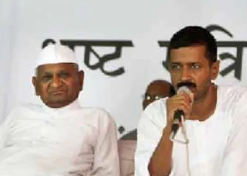 Anna Hazare Arvind Kejriwal