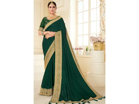 Green Sarees