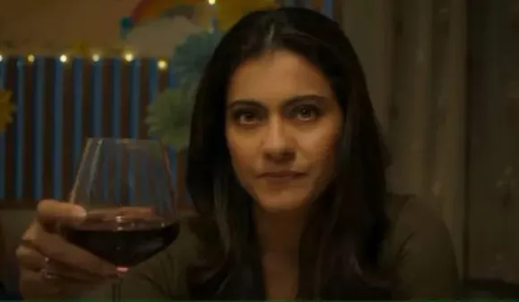 Kajol in a still from Trial: Pyaar, Kanoon, Dhoka