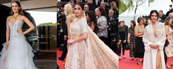 Cannes 2023: कान्स में बॉलीवुड का जलवा बिखेरने के लिए भारतीय हस्तियों ने कान्स में पहने देसी आउटफिट