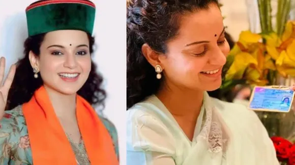 Kangana Ranaut Flaunts Her 'New Identity' As An MP