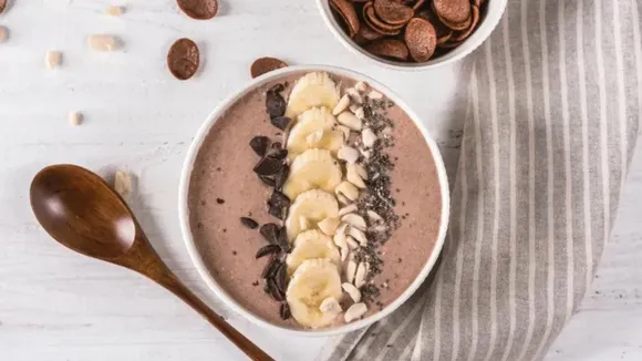 Oats choclate Protein Bowl 