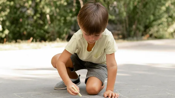 Kids talk to themselves 