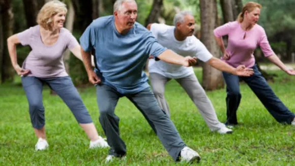 Old age with 5 yoga asanas