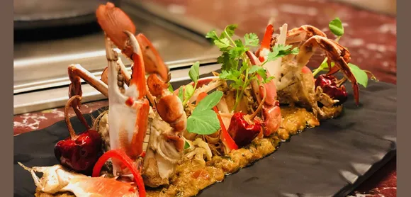 Recipe- Crab Chettinad by Chef Tanmoy Majumder- Executive Chef at DoubleTree Suites by Hilton Bangalore