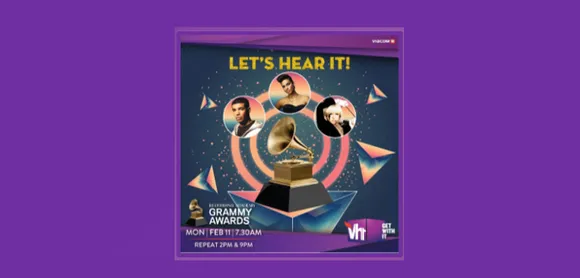 Watch Kendrik Lamar, Drake, Cardi B, Camila Cabello and the entire music universe at the industry’s biggest award night –  The 61st Annual Grammy Awards exclusively on Vh1 India