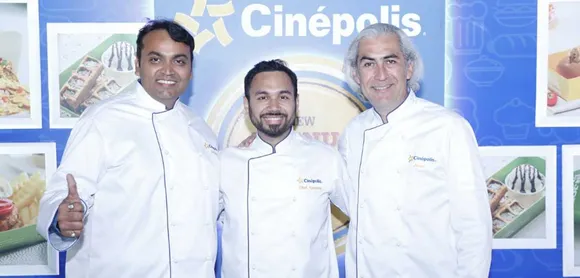 Cinépolis partners with Chef Saransh Goila to bring the finest menu for foodies to Cinépolis theatres across India