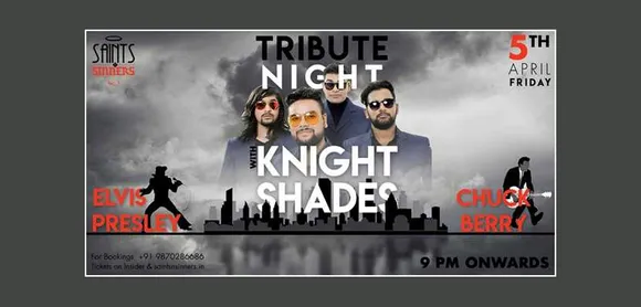 Elvis Presley and Chuck Berry Tribute Night with Knight Shades at Saints N Sinner