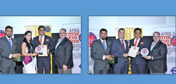 The Suryaa New Delhi bags 2 awards in the International Hospitality Day Awards 2019.