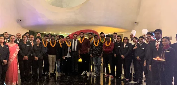 Kings United India were hosted by Hotel Sahara Star for a celebratory dinner