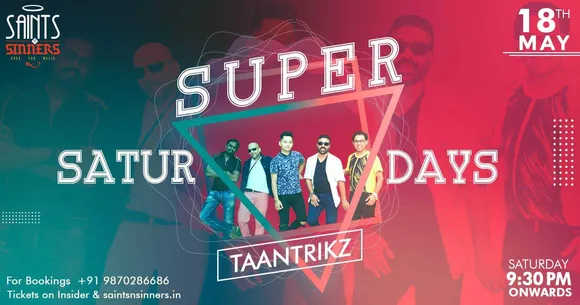 Super Saturdays With Crooner’s Collective At Saints N Sinners, Gurgaon