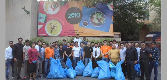 Hyatt Regency Pune pledges to contribute towards a better future by organizing a cleanliness drive on World Environment Day