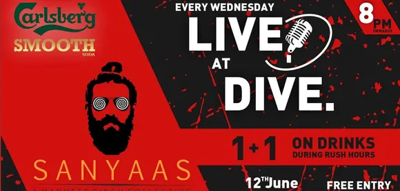 Carlsberg Smooth Soda presents Live at Dive ft. Sanyaas