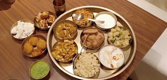 Shravani Somvar Special Menu at Maharaja bhog