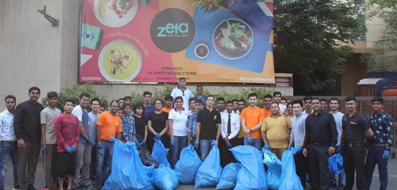 Hyatt Regency Pune pledges to contribute towards a better future by organizing a cleanliness drive on World Environment Day