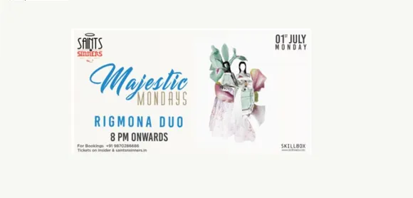 Majestic Mondays with Rigmona Duo at Saints N Sinners