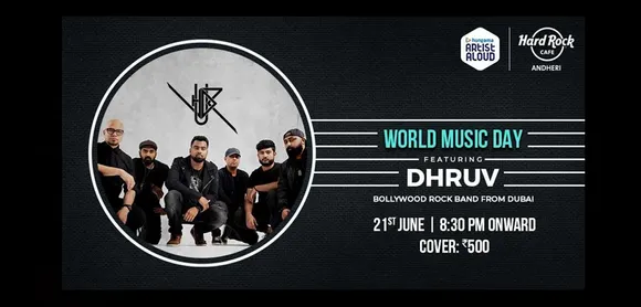 Amp up your evening with ‘DHRUV’ this World Music Day at Hard Rock Cafe