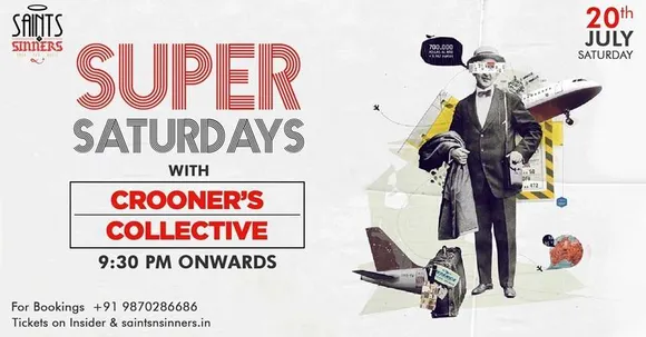 Super Saturdays with Crooner's Collective at Saints N Sinners