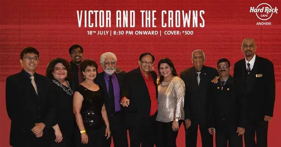 Live the moment at Hard Rock Cafe with 'Victor and the Crowns' this Thursday