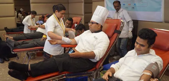 Courtyard By Marriott Chakan organizes a Blood Donation Drive in Chakan