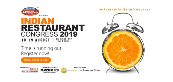 Indian Restaurant Congress-2019 Organised by The Restaurant India