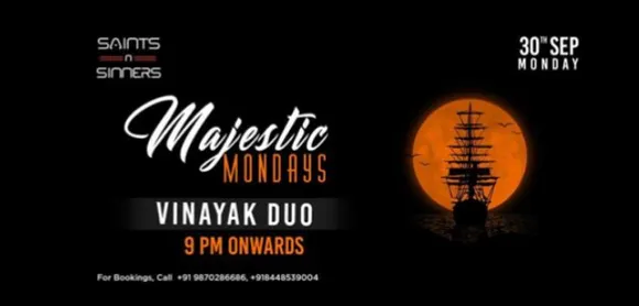 Majestic Mondays with Vinayak Duo