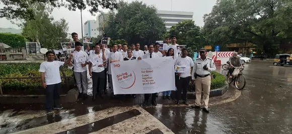 Giving For Good - A Traffic Awareness Initiative by Crowne Plaza Pune City Centre