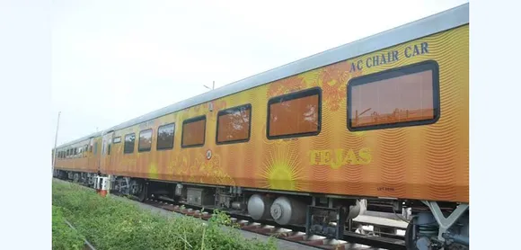 Tejas- Privatized train with biodegradable solutions.