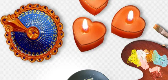 Get your festive spirits on with Diwali Special- Diya Decor & Candle making Workshop at Loft