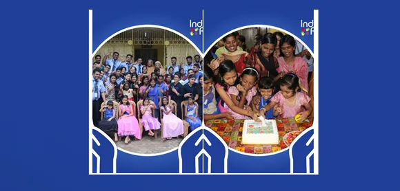 Indigo Airlines lands in an Orphanage.