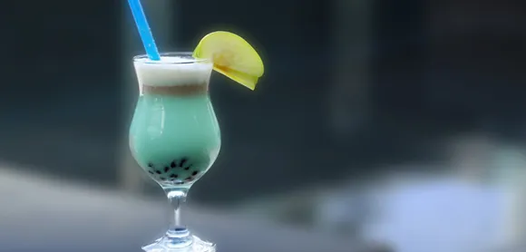 Bubble Tea at Tea & Wine Lounge at Radisson Blu, Atria, Bengaluru