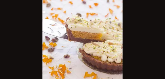 Festive Season Recipe by Foodhall: Dark Chocolate Badam Barfi Tart