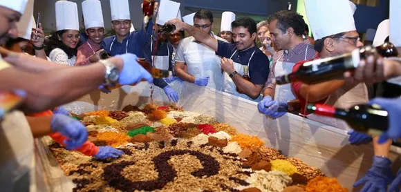 A Cherished Cake Mixing Ceremony at Sheraton Hyderabad Hotel Gachibowli