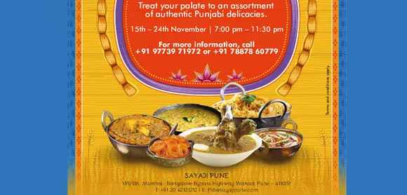 Sayaji Pune brings Punjab to Pune with Chak De Phatte – Punjabi Food Festival