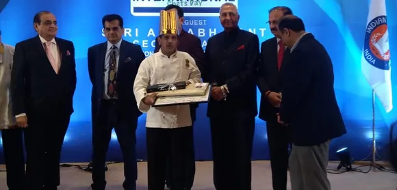 Renowned Chef M.U. Kasture from The Ashok, New Delhi, bags ‘The Golden Hat’ by Indian Culinary Forum