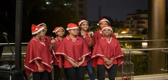 Christmas Tree Lighting ceremony at Four Seasons Hotel Bengaluru