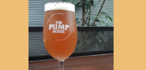 American Wit Beer with Strawberry & Dragon fruit at The Pump House