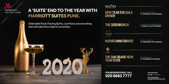 Welcome 2020 in style with Marriott Suites Pune