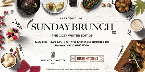 The Ritz-Carlton, Pune introduces Sunday Brunch – The Cozy Winter edition