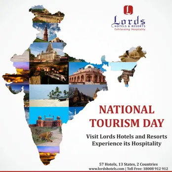 National Tourism Day 25th January  Lords Hotels and Resorts