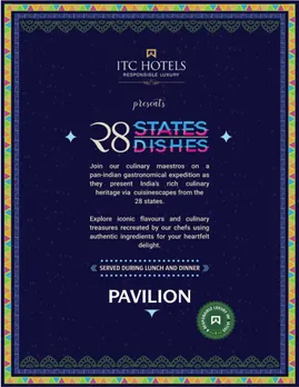 28 States Dishes ~ At Hornby’s Pavilion in ITC Grand Central