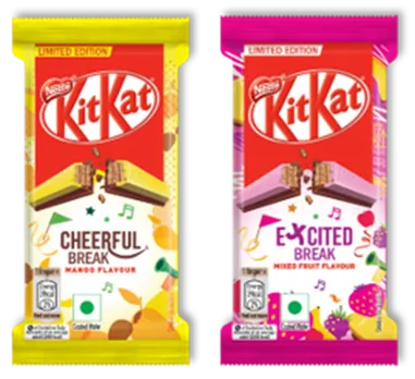 KITKAT launches Moodbreaks range with multi-colour KITKAT fingers in fruity flavours