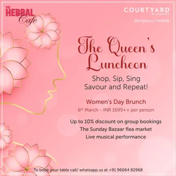 Celebrate Women’s Day at Courtyard By Marriott Bengaluru Hebbal