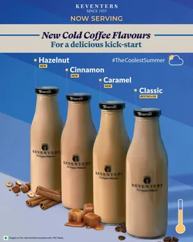 Keventers introduces exclusive and delicious cold coffees in three new amazing flavours